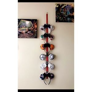 2 Mickey Minnie Mouse Ear Display